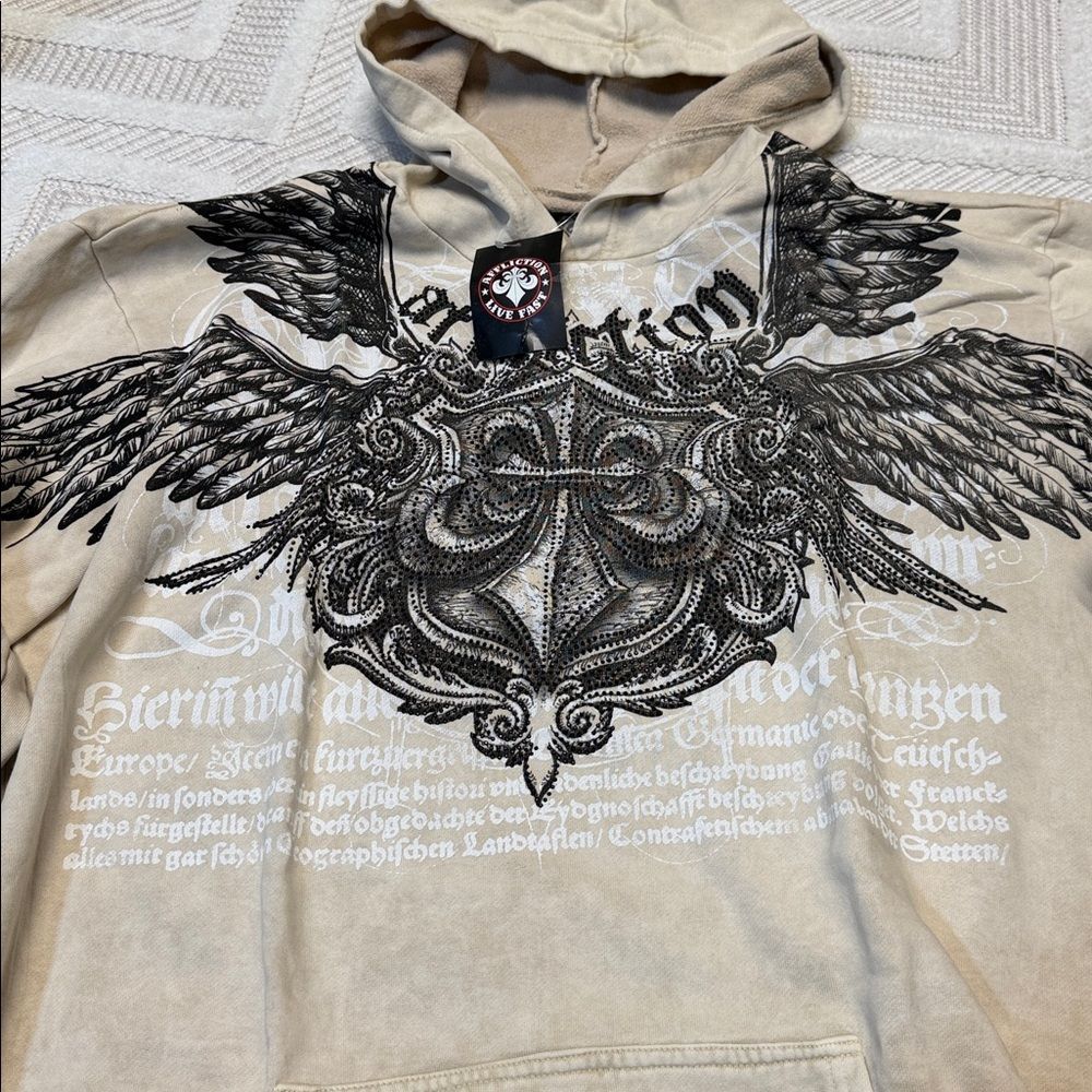 AFFLICTION - Balance Hooded Sweatshirt - Picture 5 of 7